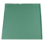 Square 1/2" Jade 10" x 10" Flat Edge Polish .