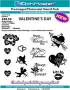 Valentine's Day Photo Resist Stencil Pack