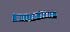 Crescent Double Curvature - Nameplate  Large  2inW x 12inL  3/8in Blue