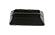 Kensington� Grooved Base  Black Piano Finish  for 3/4in Thick x 3in Wide Glass