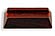 Kensington� Grooved Base  Rosewood Piano Finish  for 3/4in Thick x 5in Wide Glass