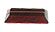 Kensington� Grooved Base  Rosewood Piano Finish  for 1/2in Thick x 5in Wide Glass