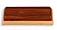 Kensington� Grooved Base  Duet (Birch & Walnut) Piano Finish  for 3/4in Thick x 6in Wide Glass
