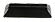 Kensington� Grooved Base  Black Piano Finish  for 6in Wide Bevel