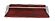 Kensington� Grooved Base  Rosewood Piano Finish  for 1/2in Thick x 6in Wide Glass
