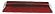 Kensington� Grooved Base  Rosewood Piano Finish  for 1/2in Thick x 8in Wide Glass