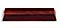 Kensington� Grooved Base  Rosewood Piano Finish  for 3/4in Thick x 9in Wide Glass