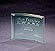 Beveled Crescent  1/4in Jade  Large  8inW x 10inL