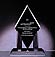 Mayfair Diamond  3/8in. Black 7in. x 12in.