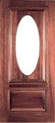 Half Oval Door
