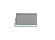 Square 3/8" Clear 3" x 3" Flat Edge Polish .