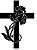 Lily with Cross