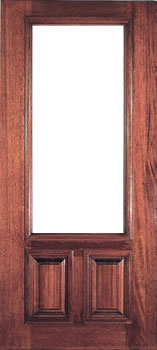 Door with 2/3 light (rectangle)