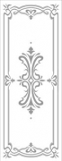 Rectangle Door Stencil Pattern - Victorian #1