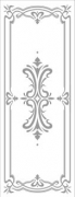 Rectangle Door Stencil Pattern - Victorian #1