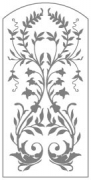 Arched Door Pattern - Vine