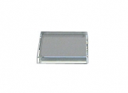 Square 1/2" Clear 3" x 3" Flat Edge Polish .