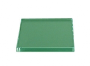 Square 1/2" Jade 5" x 5" Flat Edge Polish .