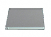 Square 1/2" Clear 6" x 6" Flat Edge Polish .