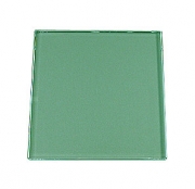 Square 1/2" Jade 7" x 7" Flat Edge Polish .