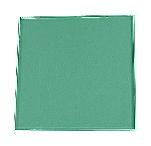 Square 1/2" Jade 9" x 9" Flat Edge Polish .