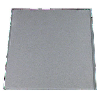 Square 1/2" Clear 9" x 9" Flat Edge Polish .