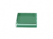 Square 3/4" Jade 3" x 3" Flat Edge Polish .