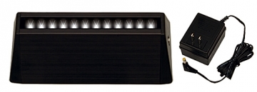 Genesis Luminary 1/4" X 6" Black Base w/LED Lights