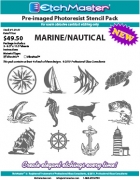 Marine/Nautical Photo Resist Stencil Pack