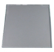 Square 3/8" Clear 12" x 12" Flat Edge Polish .