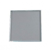 Square 3/8" Clear 7" x 7" Flat Edge Polish .