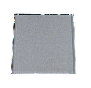 Square 1/4" Clear 8" x 8" Flat Edge Polish (5 pack) .