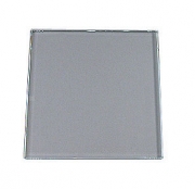Square 1/4" Clear 8" x 8" Flat Edge Polish (5 pack) .