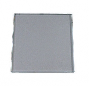 Square 3/8" Clear 8" x 8" Flat Edge Polish .