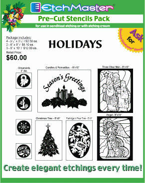 Holiday Stencil Pack